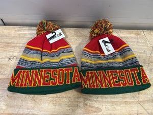 Minnesota Pom Beanie MSRP $35.90 (lot of 2)