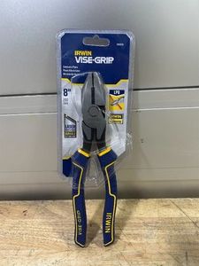 IRWIN VISE-GRIP 8-in Linesman Pliers MSRP $25