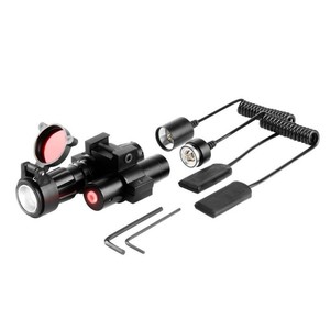 iProtec 90-Lumen LED Flashlight and Adjustable 5mW 650nm Red Laser for Rail-Equipped Pistols and Long Guns MSRP $ 29.99