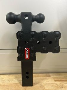 GEN-Y PHANTOM-X 2.5in. Dual-Ball Hitch Mount, 16,000-Lb. GTW, Class V, Model# GH-2413X MSRP $279.99 (missing pin)