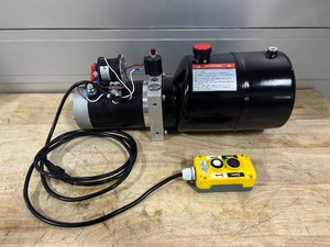 NorTrac 12 Volt DC Hydraulic Power Unit, L-H-L, Single Acting MSRP $419.99 (untested sold as is)