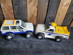 2 Vintage Collectible NAPA toy trucks