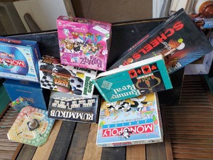 Lot of Vintage Board Games of various kinds some unopened