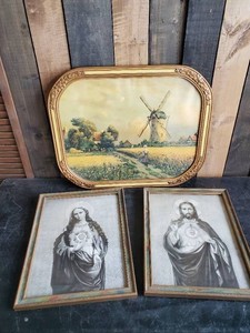 Gorgeous Vintage Lithographs with beautiful frames