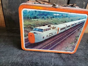 Rare Vintage CP Rail Metal Lunchbox