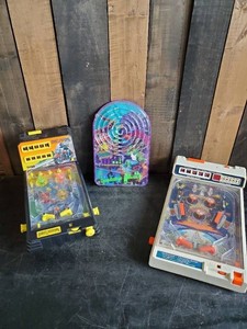 Vintage Pinball games of Various styles