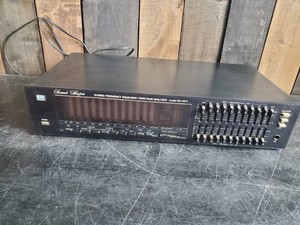 Vintage Model SS-412X Sound Shaper Stereo Frequency EqualizerSpectrum analyzer