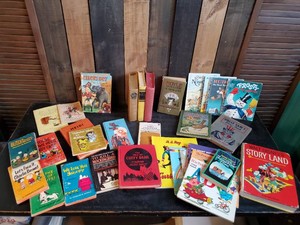 Lot of various Books, Charlie Brown, Circus Boy, Cliffy Bear, curious George and more