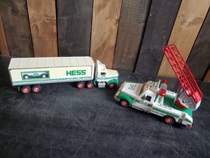 2 vintage Collectible Gasoline toy trucks in good condition
