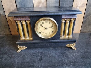Early 20th Century Sessions Mantle Clock - No Key