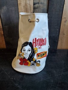 Very Rare Mid Modern Kent Seed Promotional Hawaii Bag