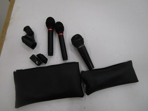 (2) Microphones & Holders