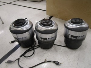 (3) In Sink Erator Garbage Disposals