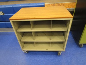 Metal Rolling Cabinet 37x24x36