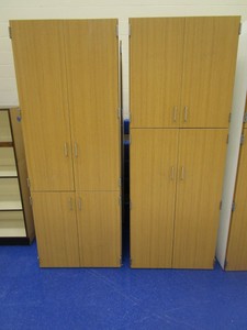 (2) Wall Cabinets 30x24x80