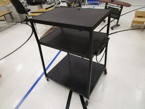 Metal AV Cart 32x27x44