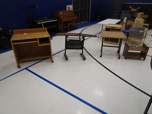 Rolling Desks & Cart