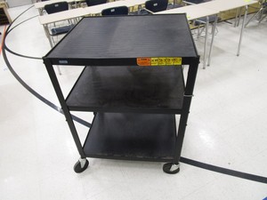 Metal AV Cart 29x25x39