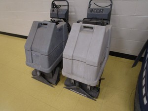 (2) Floor Scrubbers (for parts or repair)