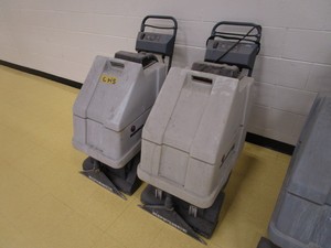 (2) Floor Scrubbers (for parts or repair)