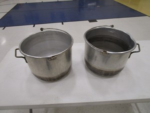 (2) Alum Mixing Bowls 14x11