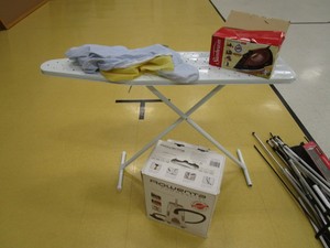 Garment Steamer, Iron & Ironing Board