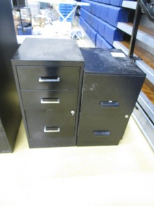 (2) Small File Cabinets