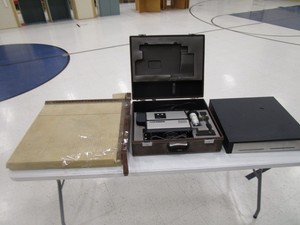 Paper Cutter, Cash Drawer, Video Camera