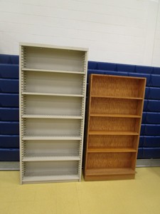 Bookshelves 36x8x70 & 38x9x84