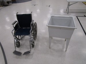 Laundry Sink, Wheelchair