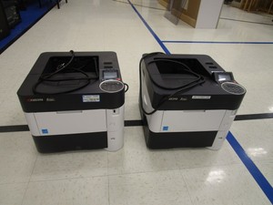 (2) Kyocera FS-4100DN Printers