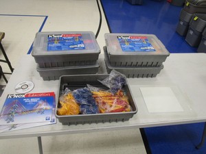 (5) KNex Bridge Building Stem Education Sets