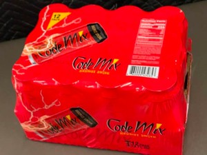 Code Mix Energy Drink 12-Pack 16 oz Cans (Best By 05082025)