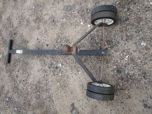 Trailer mover, plastic tires, 1-78...