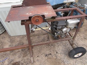 Portable buzz saw, 14 blade, 1-78...