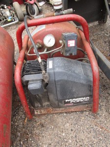 Magnum portable air compressor, run...