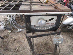 Craftsman table saw, runs...