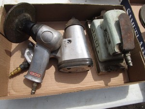 Pneumatic grinder, square impact, s...