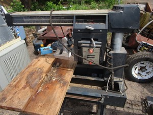 Montgomery Wards radial arm saw...