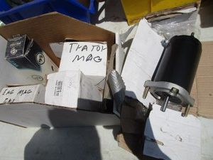 Electrical components, motors...
