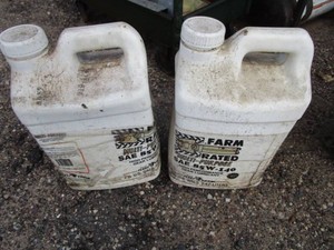 Two 2-12 gallons 85W-140 gear lube...