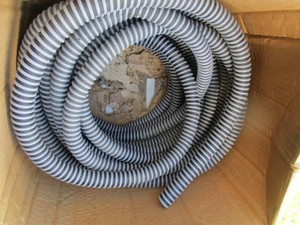 Flex conduit, couple sections...