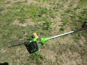 Electric pole saw...
