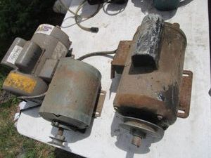 Three motors with Dayton & Century...