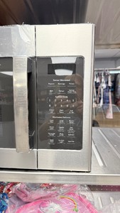 Over range microwave