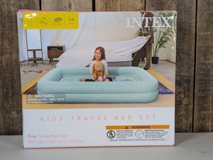 Intex Kidz 10 Starry Night Travel Air Mattress with Hand Pump