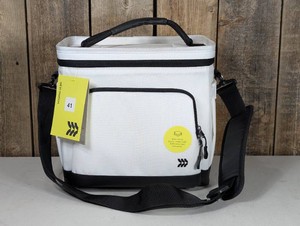 10.4L Soft Sided 12 Cans11 qt Cooler White - All In Motion
