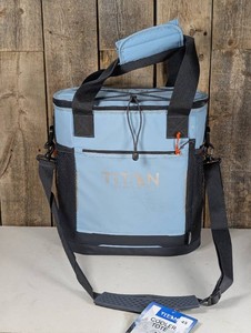 Titan by Arctic Zone 13qt Bucket Cooler with Ice Walls - Arctic Peak Includes Refreezable Ice Pack