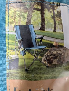 3 Position Tension Recliner Outdoor Portable Camp Chair Green - Embark