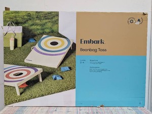 Bean Bag Toss 2 x 3 Wood Cornhole - Embark